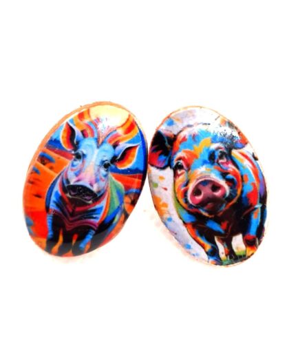 B16 Colorful Pig