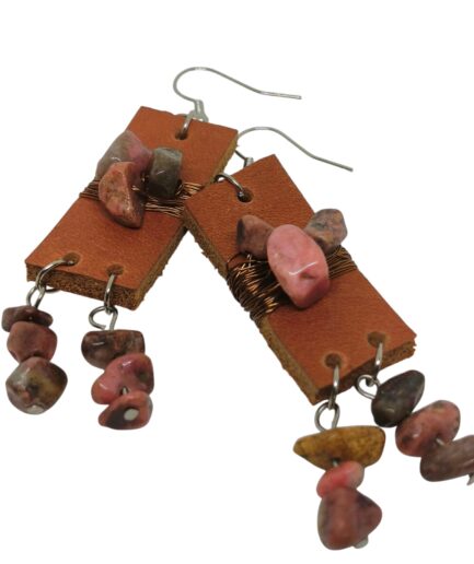 F19 Pink & Brown Stones