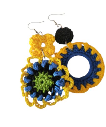 M8 Yellow And Blue Round